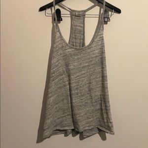 Victoria secrets pink grey work out tank